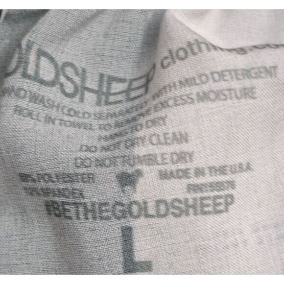 GoldSheep Pants Joggers Size Large Ciroc Vodka Black Red Unisex Limited Edition - Picture 7 of 7